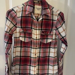Abercrombie & Fitch Multicolor Plaid Shirt